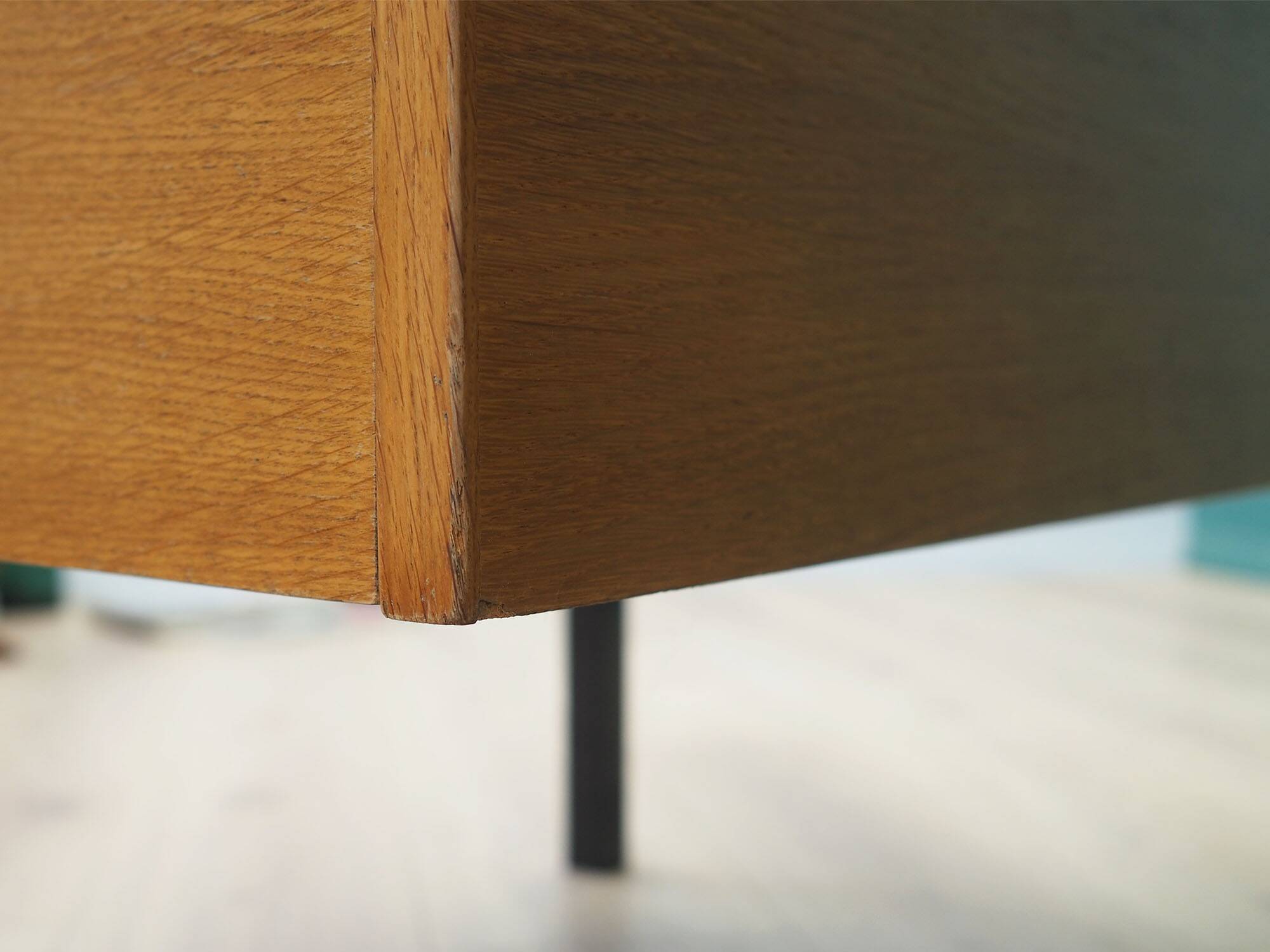Ash desk, Danish design, 1980s, production: Labofa Møbler