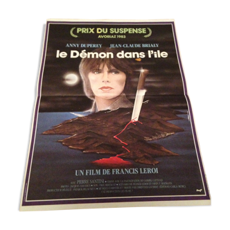 Affiche du film "Le démon dans l'île" 1983