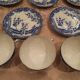 Service à thé, 8 tasses, porcelaine fine du Japon, années 40/50