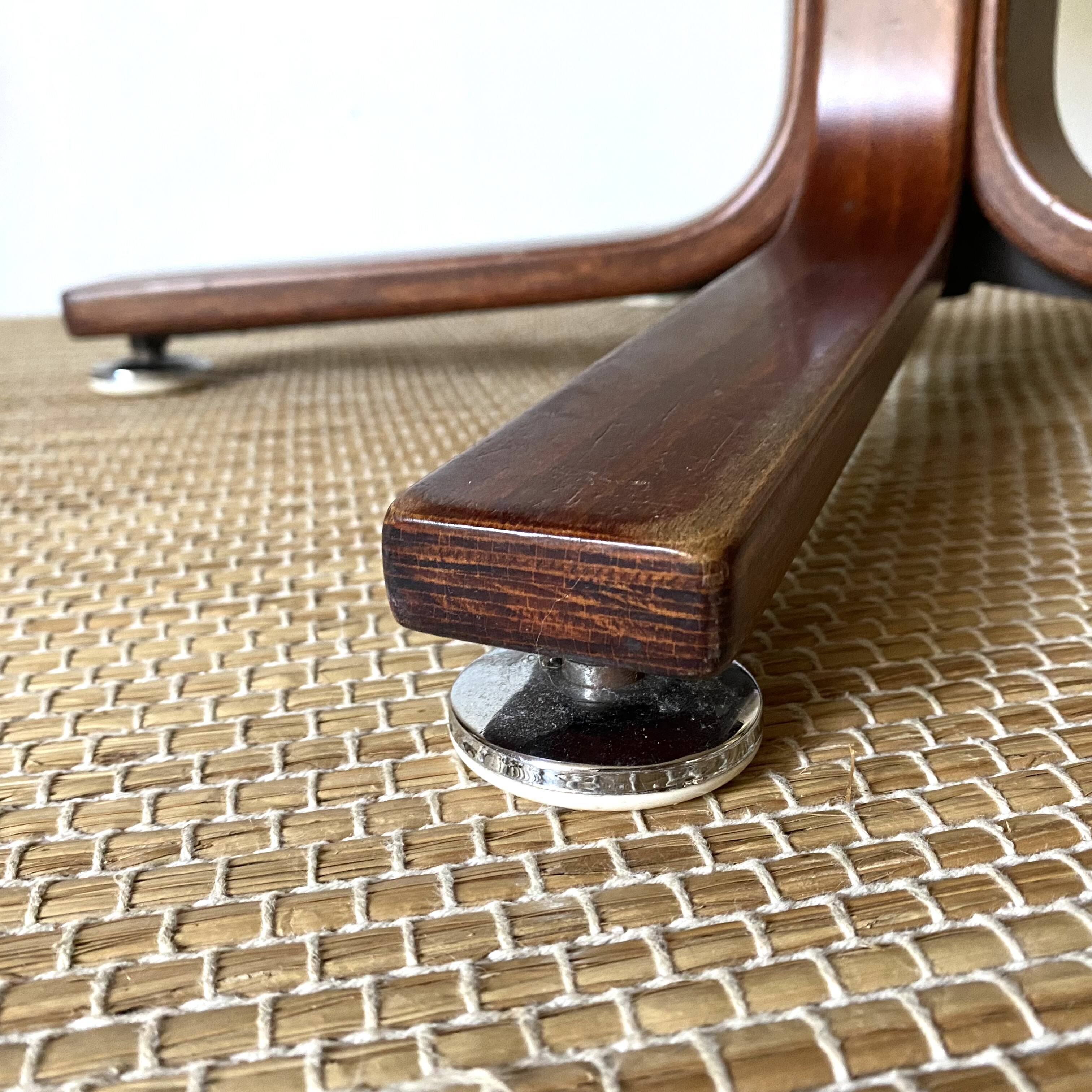 Fauteuil scandinave pivotant vintage
