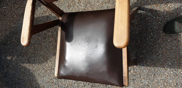 Fauteuil bridge année 50