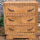 Commode art déco 1930 en bois brut