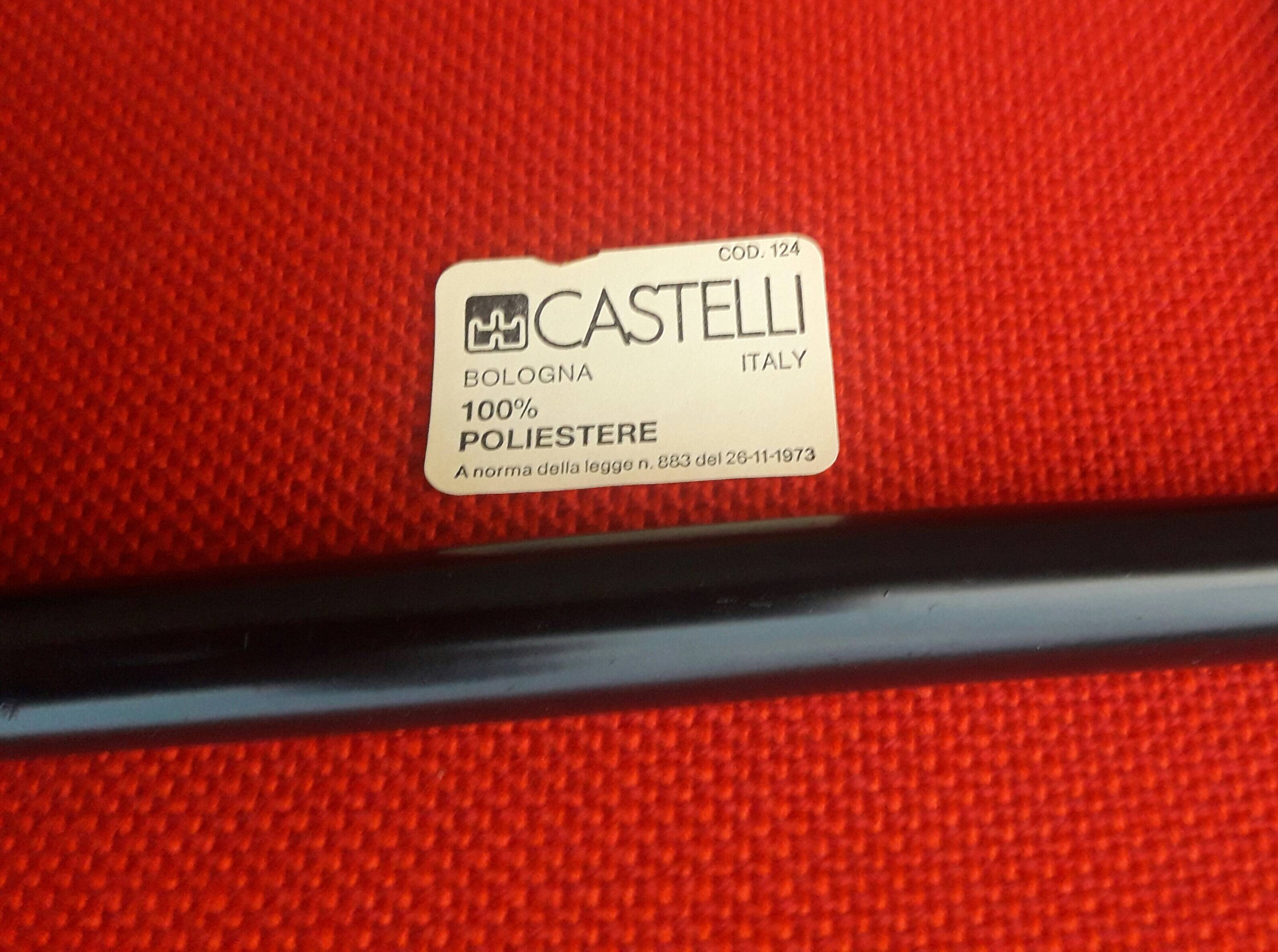 Set de 6 chaises DSC 106 de Giancarlo Piretti pour Castelli