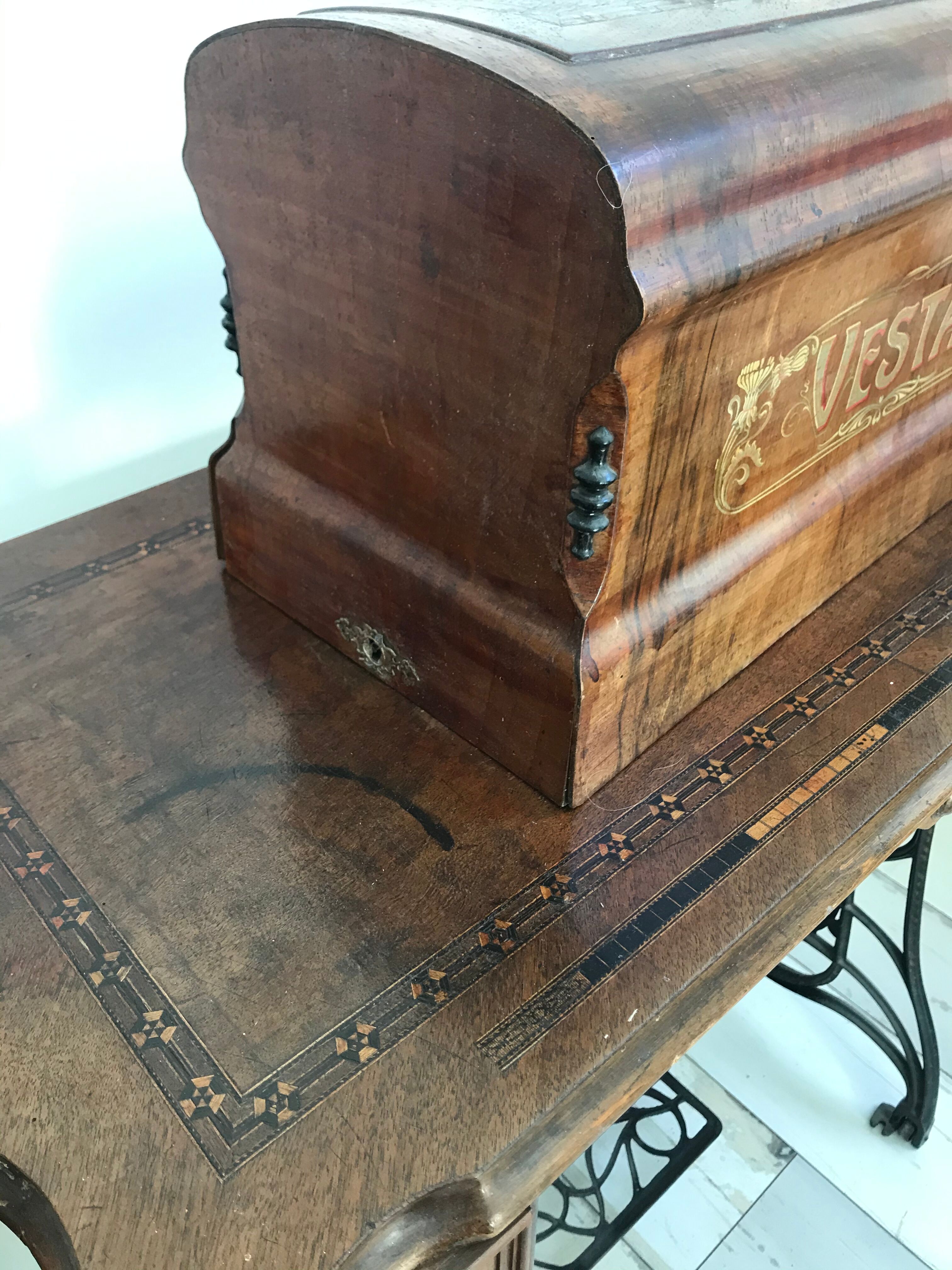 Former vesta sewing machine