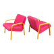 Fauteuils de Joseph-André Motte, modèle 740, édition Steiner, vers 1958.