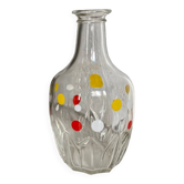 Carafe/pichet vintage à pois