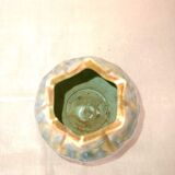 Old flammed ceramic vase