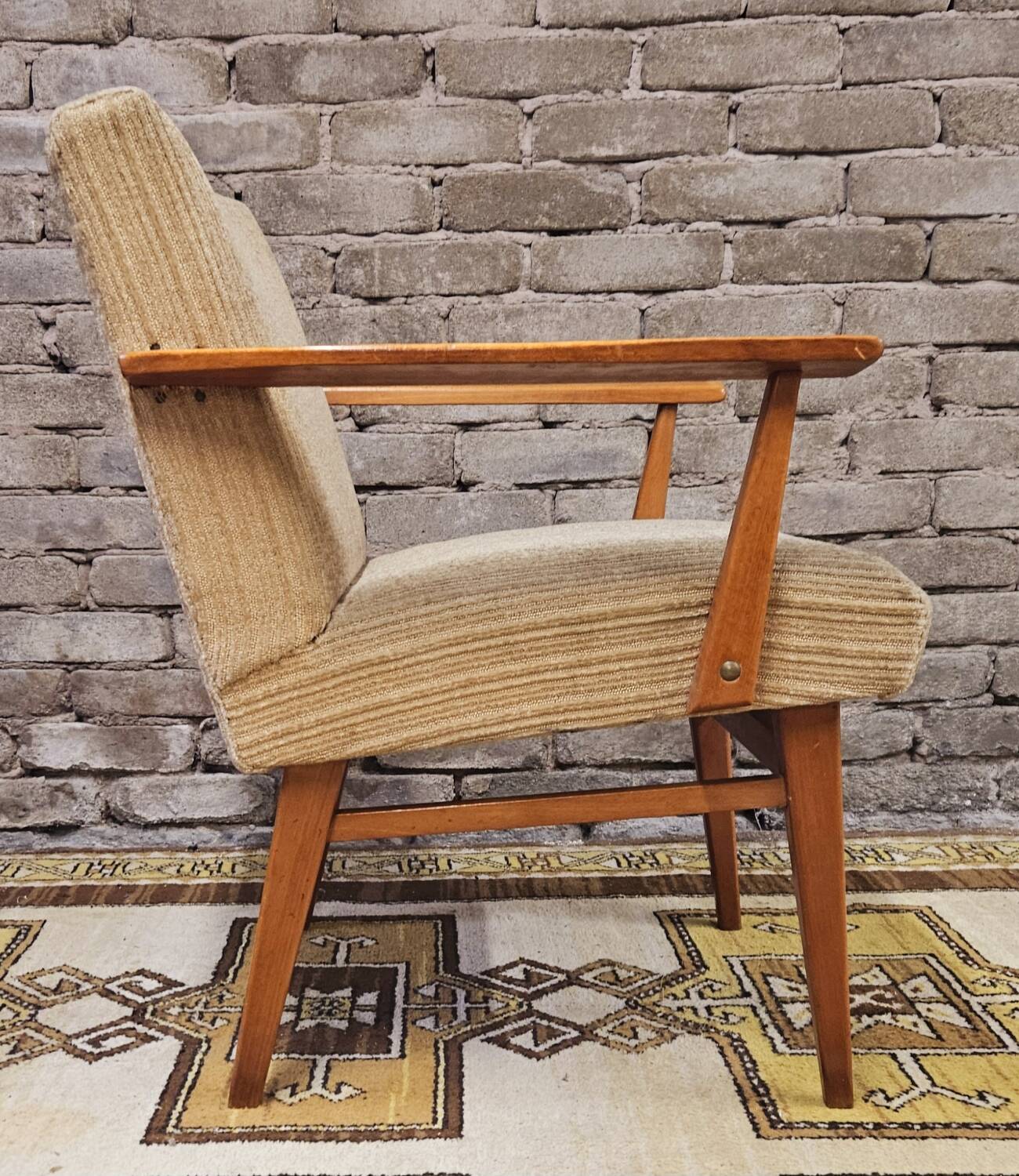 Vintage 1960s Scandinavian armchair