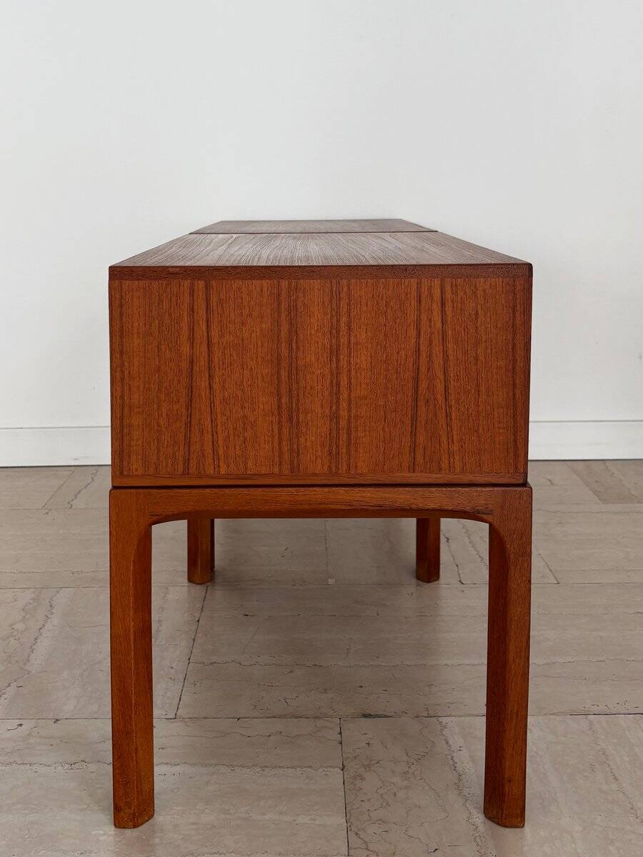 Scandinavian Teak Nightstands by Kai Kristiansen for Aksel Kjersgaard, Denmark, 1960s, Set of 2