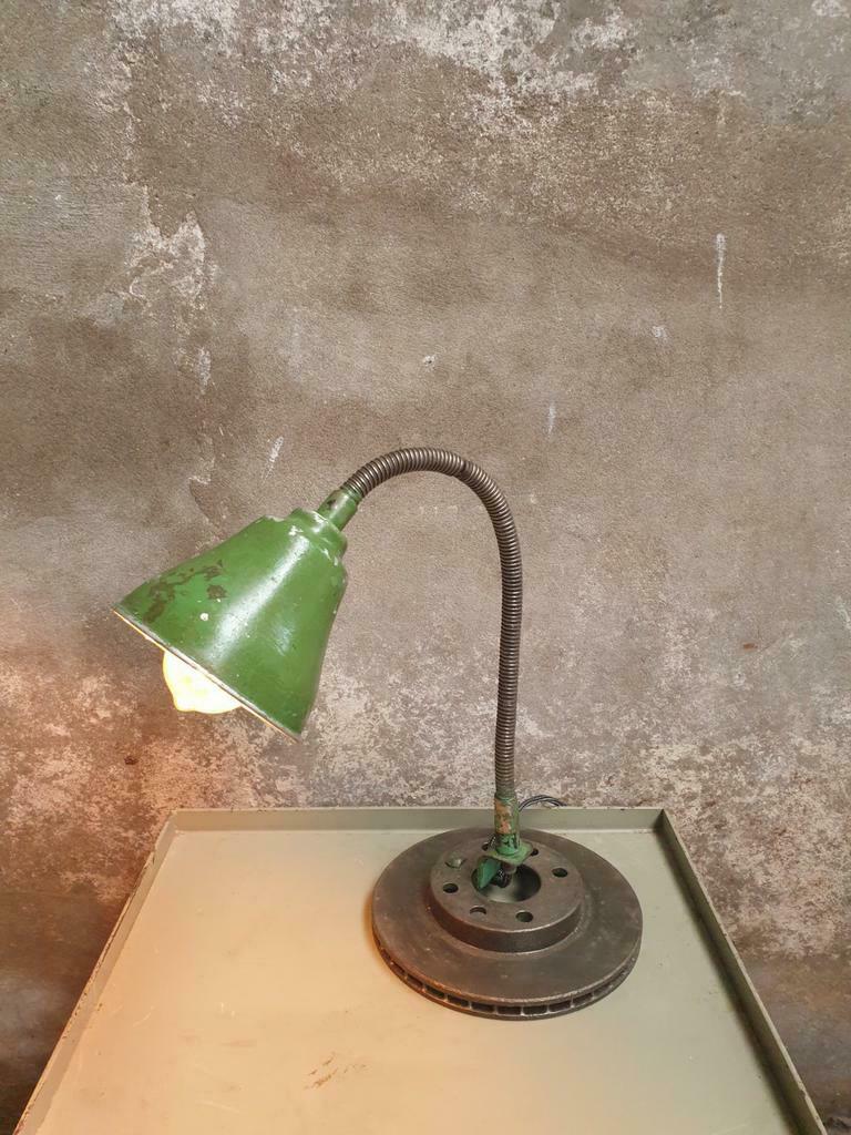 Industrial machine lamp table lamp