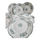 6 assiettes à dessert Terre de Fer