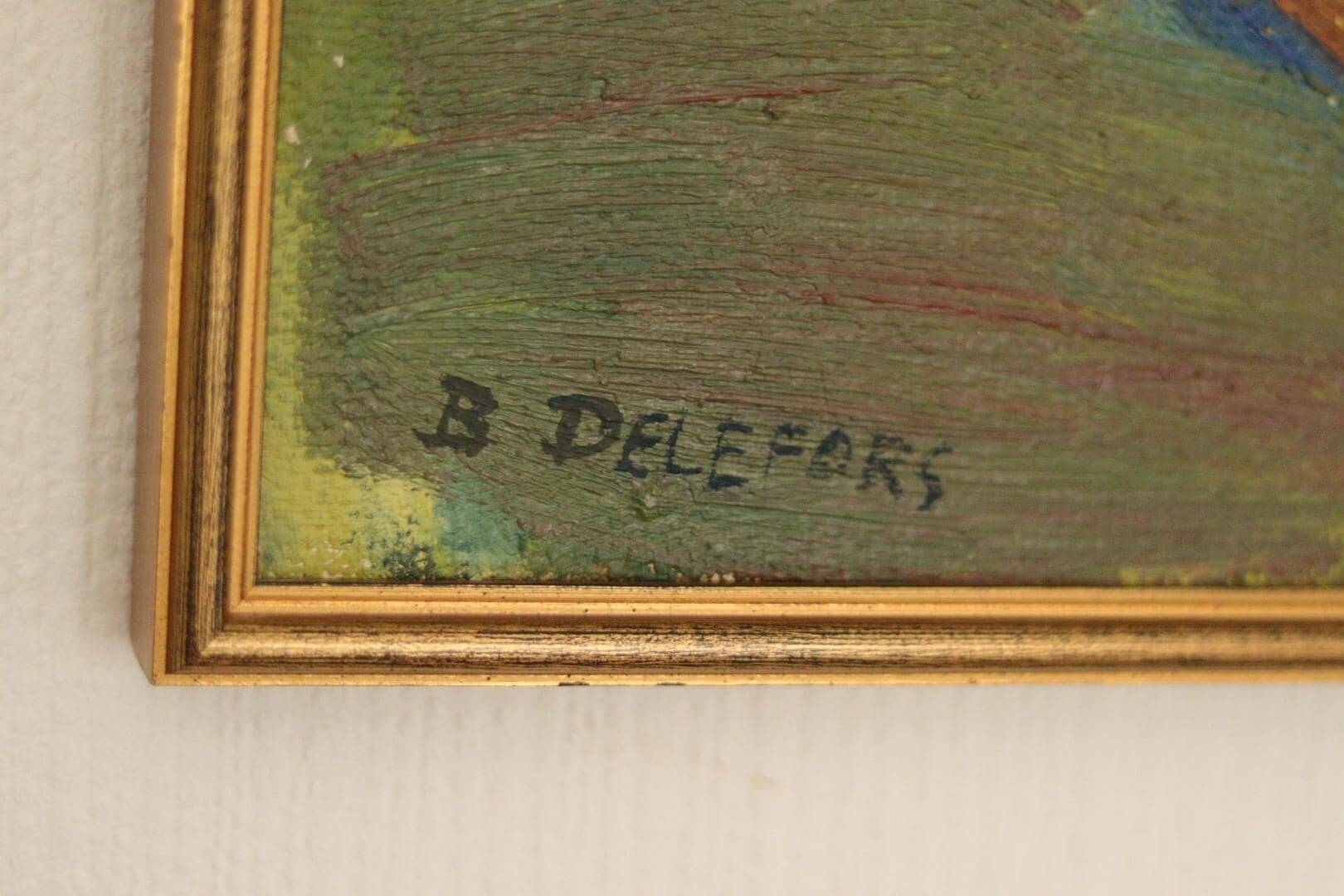 "Fruit and Bottle" by Bengt Delefors