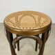 Cane and bentwood bistro stool