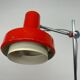 Red floor lamp by Josef Hurka for Napako