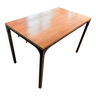 Table haute style industriel métal et bois anna colore industriale