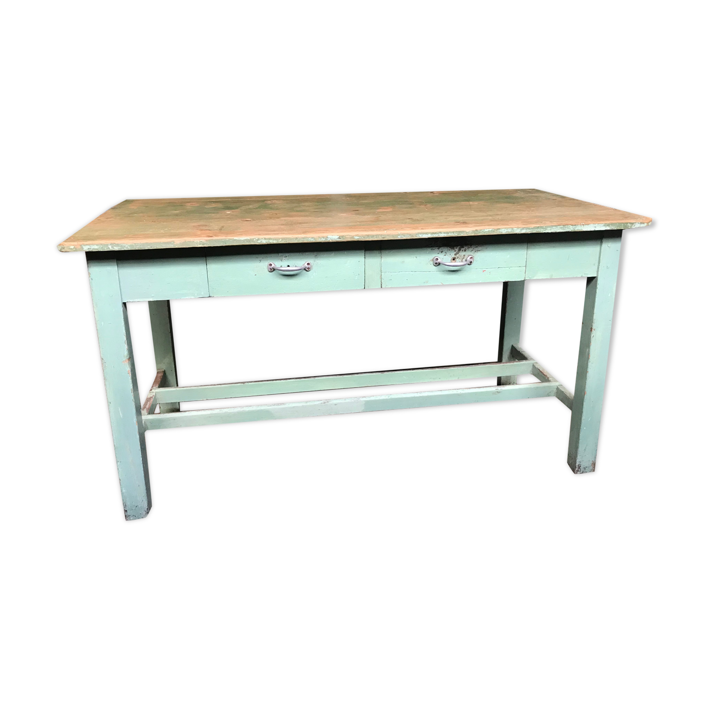 Wooden dining table