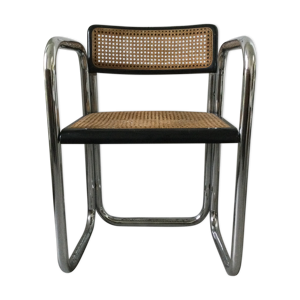Fauteuil canné Italie circa 1960