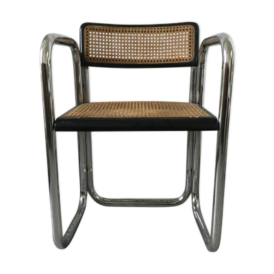 Fauteuil  canné Italie circa 1960