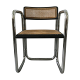 Fauteuil  canné Italie circa 1960