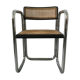 Fauteuil  canné Italie circa 1960