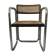 Fauteuil  canné Italie circa 1960