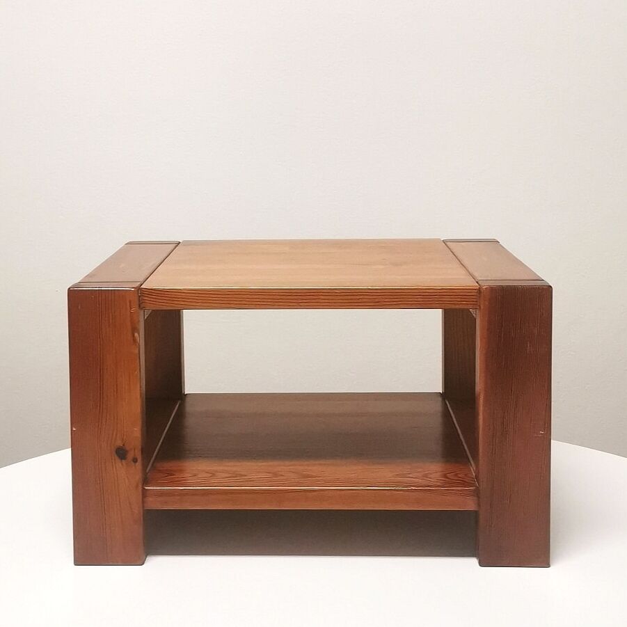 Side table in elm, 1979