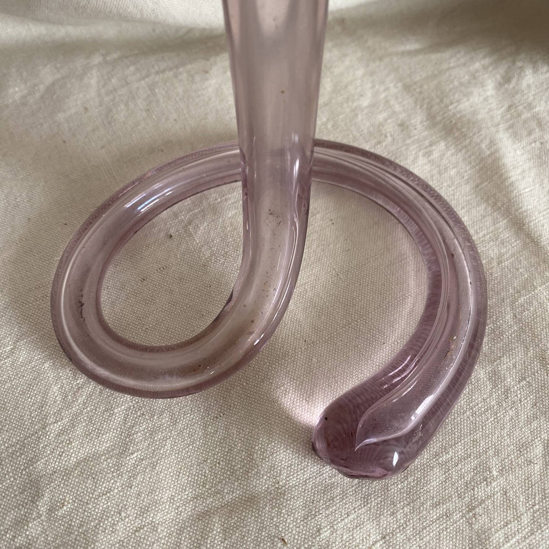 Trumpet vase 27 cm, Murano vase from the 1970s.