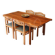 Table à manger extensible, Jos de Mey,  1960