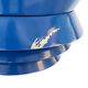 Pendant light "Trava" in blue lacquer by Carl Thore for Granhaga Metallindustri. Sweden 1960s.