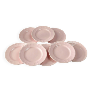 Titre : 8 assiettes plates - salins