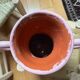 Handmade XL Circular Ceramic Abstract Vase