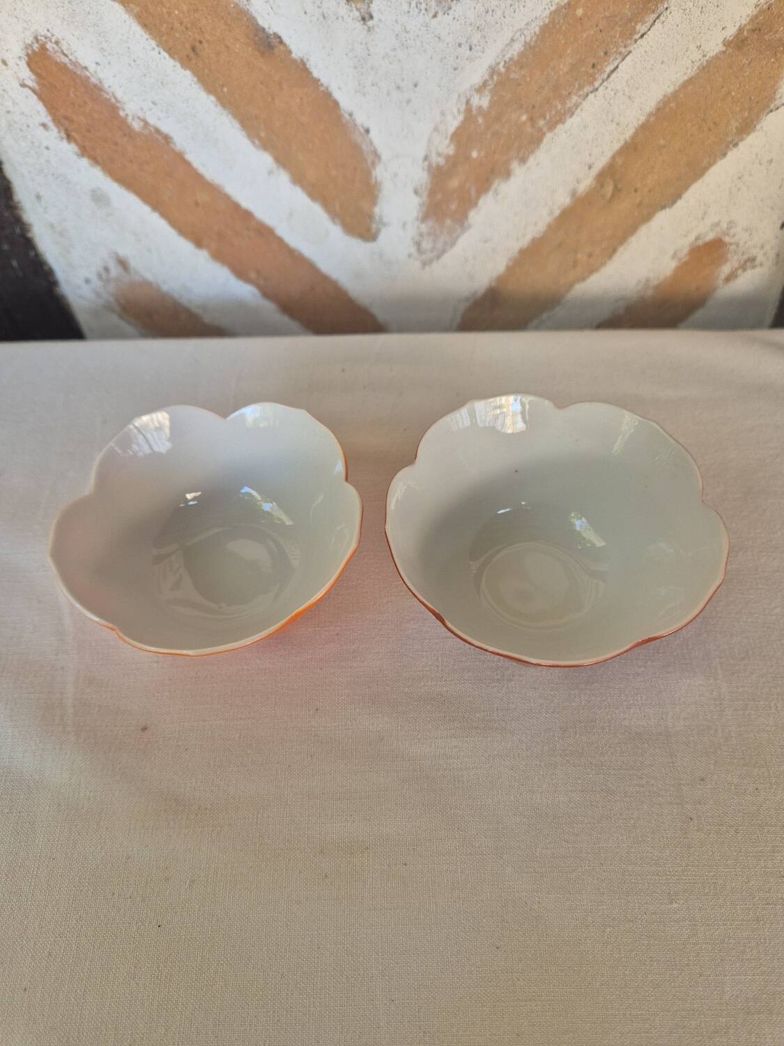 Fine porcelain bowls