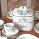 Limoges porcelain table service J.R.S Paradise bird, decor
