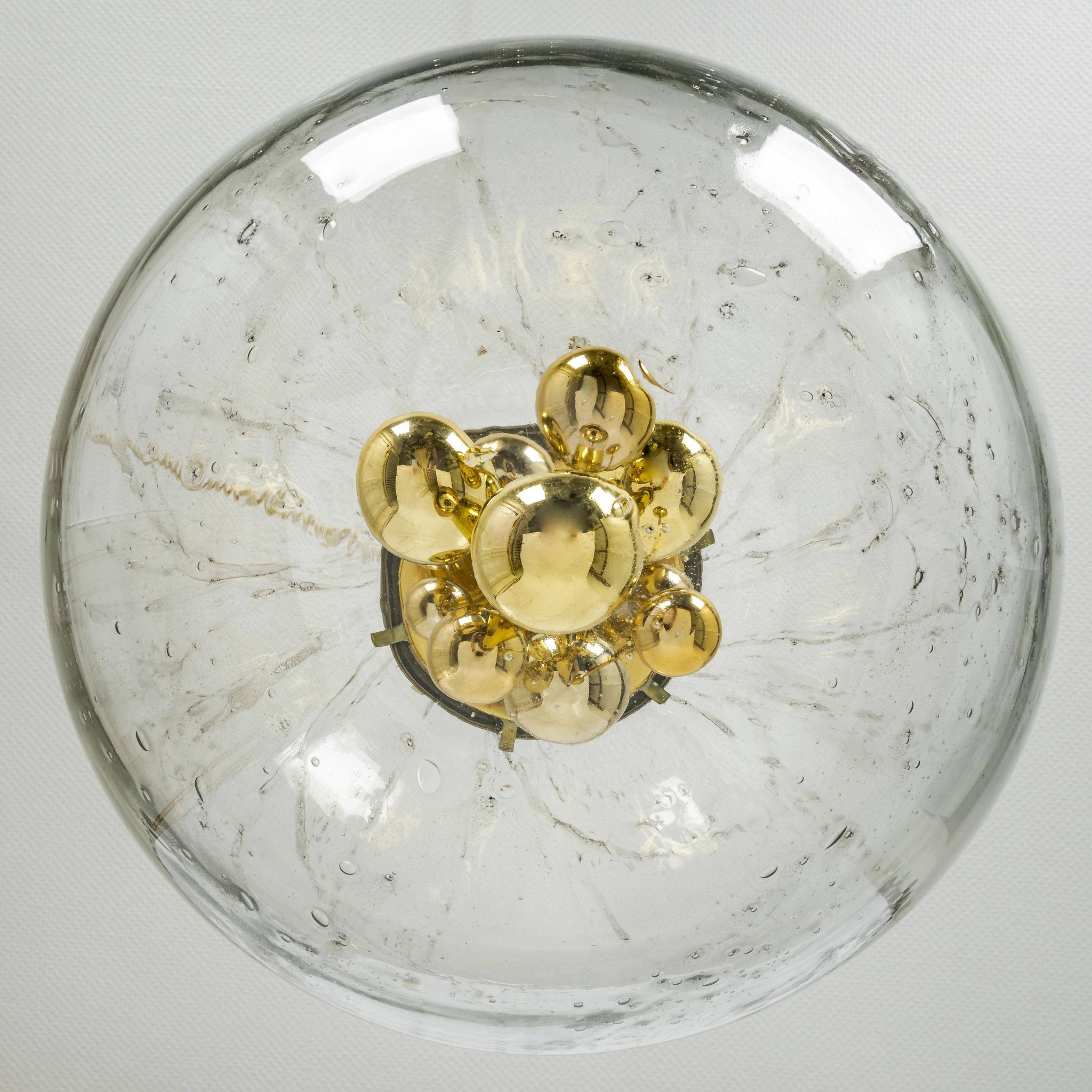 Sputnik Ball Chandelier by Doria, Germany, 1970s