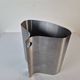 Stainless steel wastebasket by Xavier Féal for Inox Industrie.