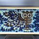 Vintage tapestry 70s Alain Cornic "La Nuit"