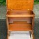 Louis XV buffet TV bar with mirror in solid wood