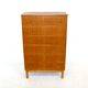 Commode "tallboy" en teck Suède 1960