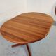 Dining room table with teak extension from Glostrup, Denmark 60s/70s