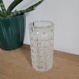 Small faceted vase