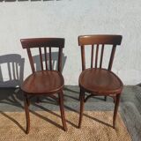 2 Baumann bistro chairs