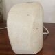 Vintage carved stone lamp signed Arsène Galisson