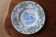 Old plate with horseman decoration – Hand-painted earthenware