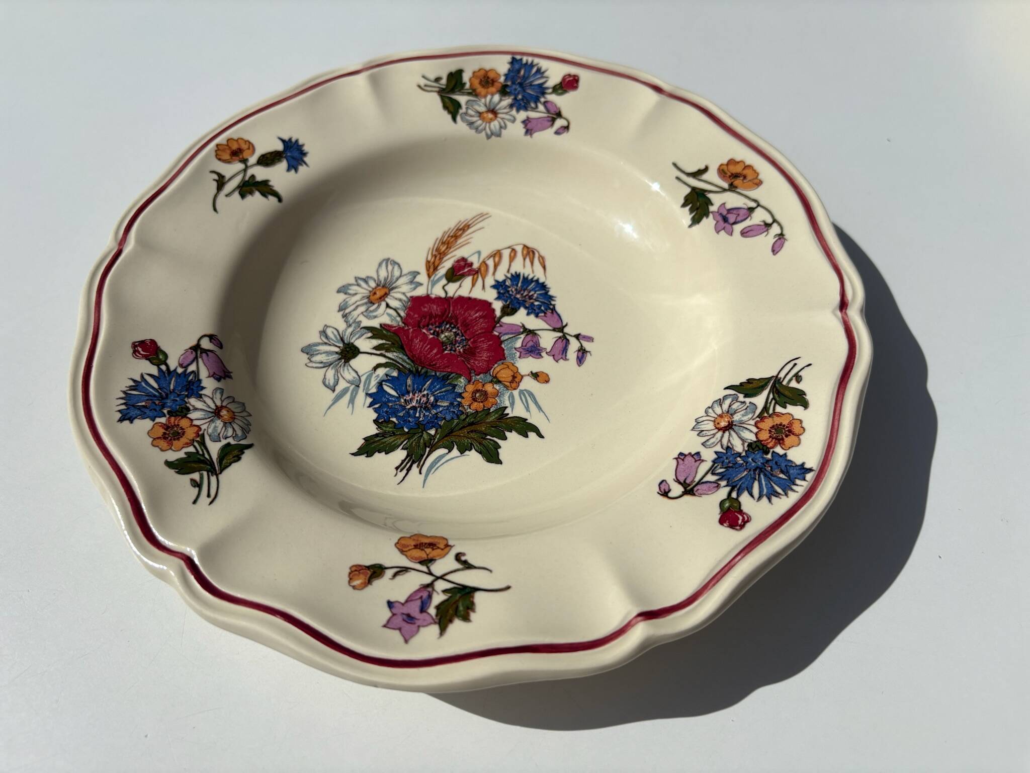 Assiette Creuse Sarreguemines Agreste