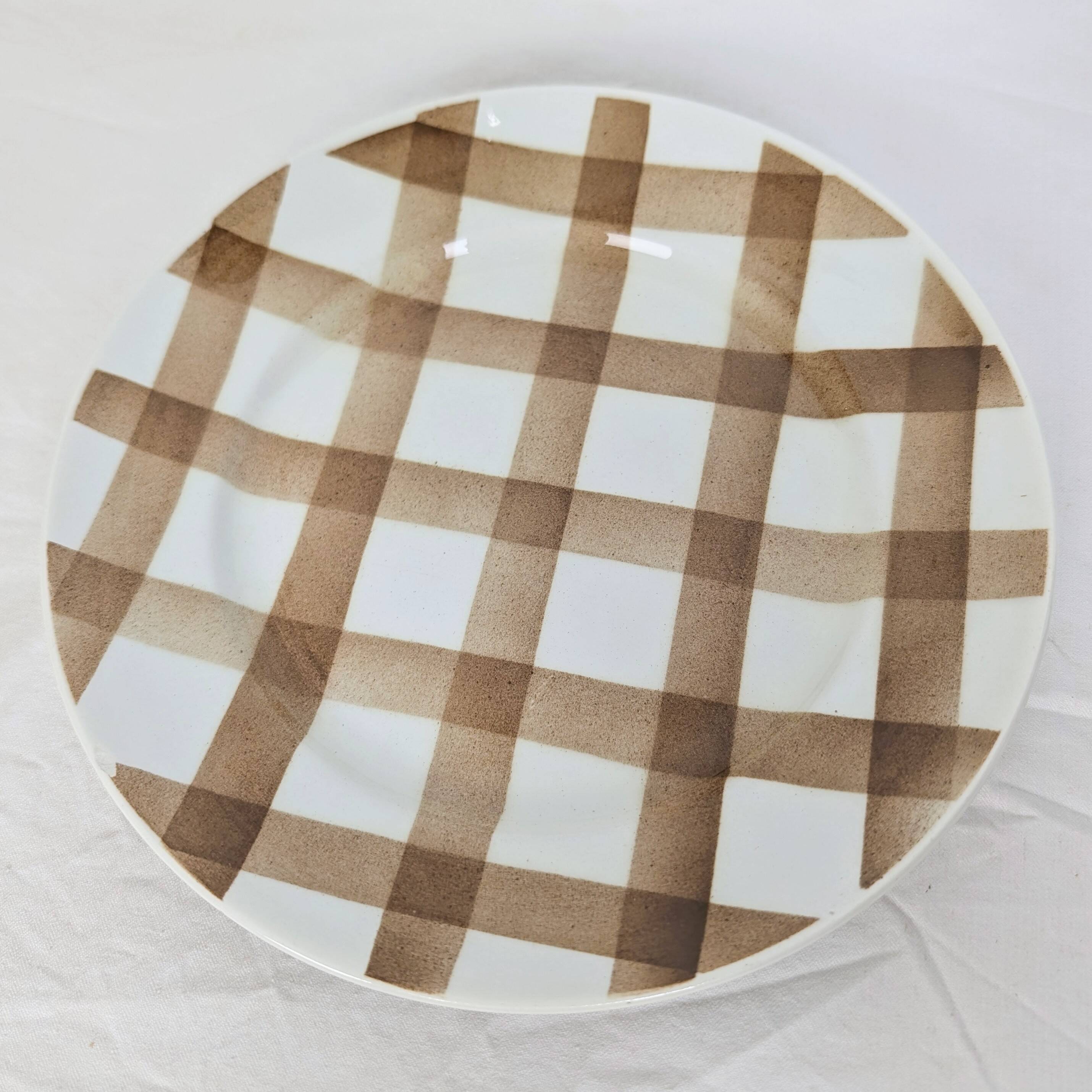 Plate Moulin des Loups & Hamage - model NAPPE