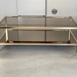 Double tray coffee table