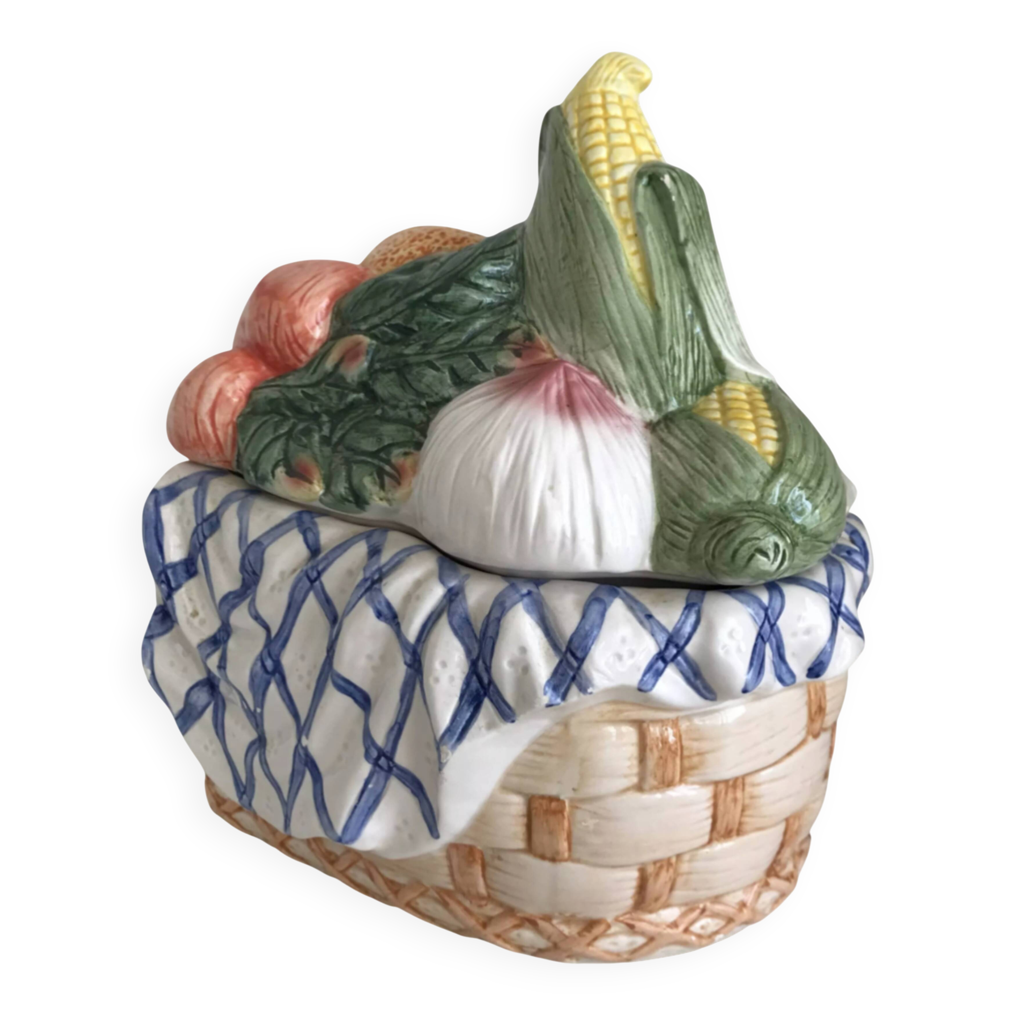 Pot and slipware fruits and vegetables