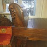 Meridian bench in solid teak (Provenance Bali)