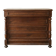 Antique wooden and white marble chest of drawers with 4 drawers.