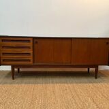 Scandinavian teak sideboard Johannes Andersen 1960
